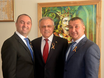 С.Татусяк привітав партнерів із Сорок і Шолданешт зі святом незалежності Молдови 